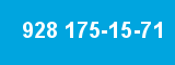 928 175-15-71